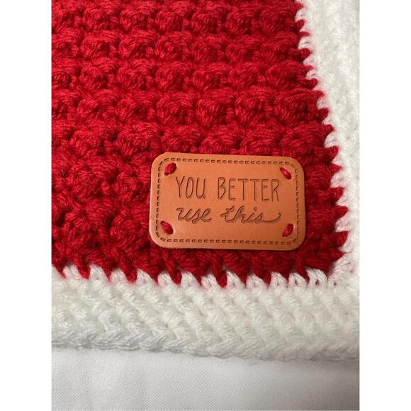 Other - Vintage Crocheted Afghan - You Better Use This!